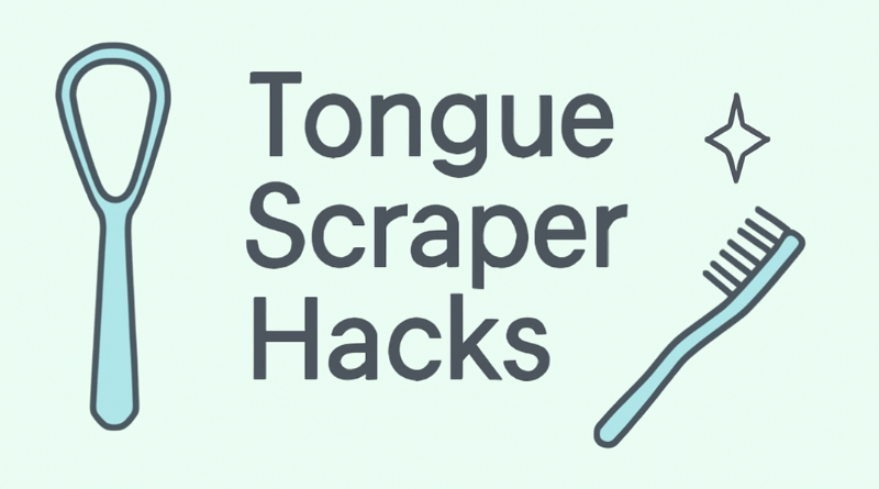 Tongue Scraper Hacks: How to Use It for a Cleaner, Healthier Mouth