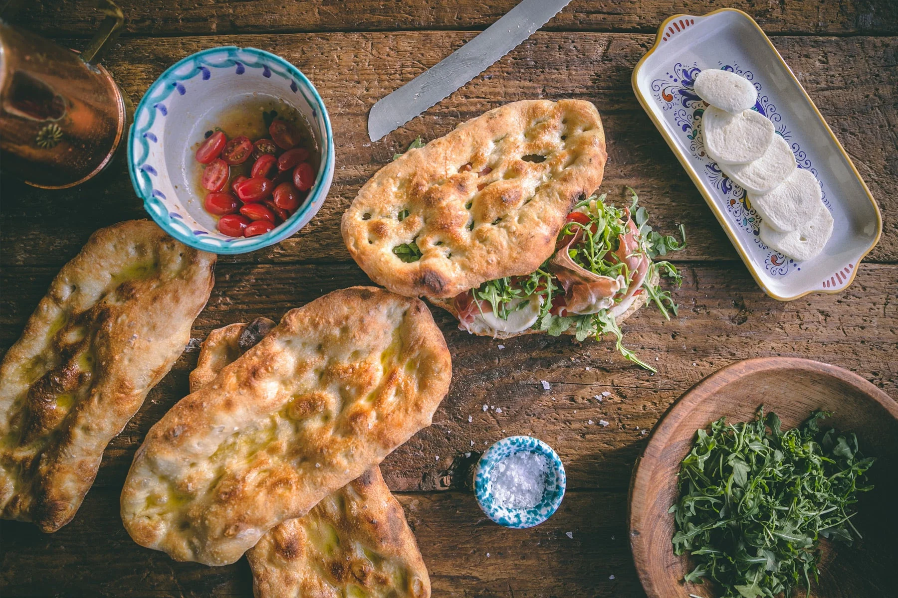 Schiacciata Bread Recipe