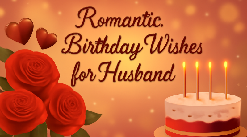 50+ Romantic Birthday Wishes for Husband He’ll Always Remember